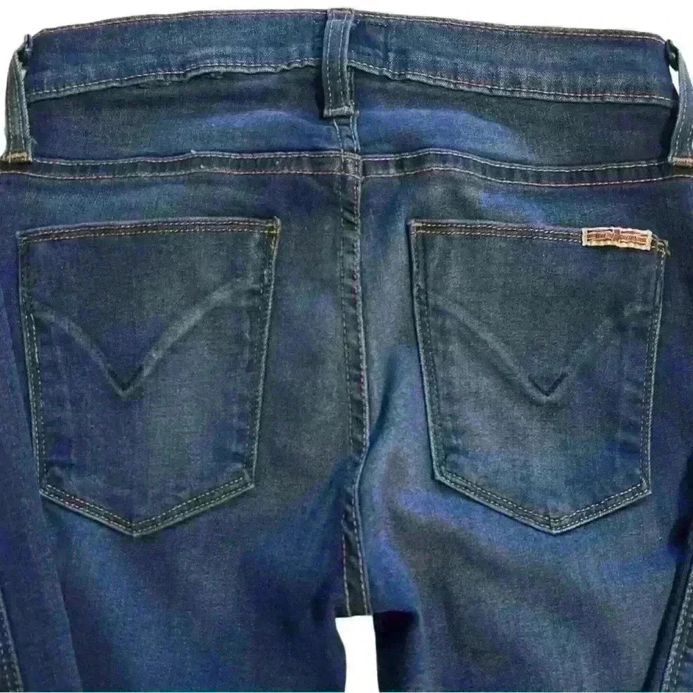Hudson Nico Midrise Super Skinny Jeans 24 w/ flaw - Picture 9 of 12